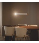 Abruzzo Lampa wisząca pozioma szklana złota 2.5W 3000K Jacob ABR-LWLJ-3W-3000K