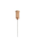 Pendant lamps - Abruzzo Gold 2.5W 3000K Jacob horizontal glass pendant lamp ABR-LWLJ-3W-3000K - product 6
