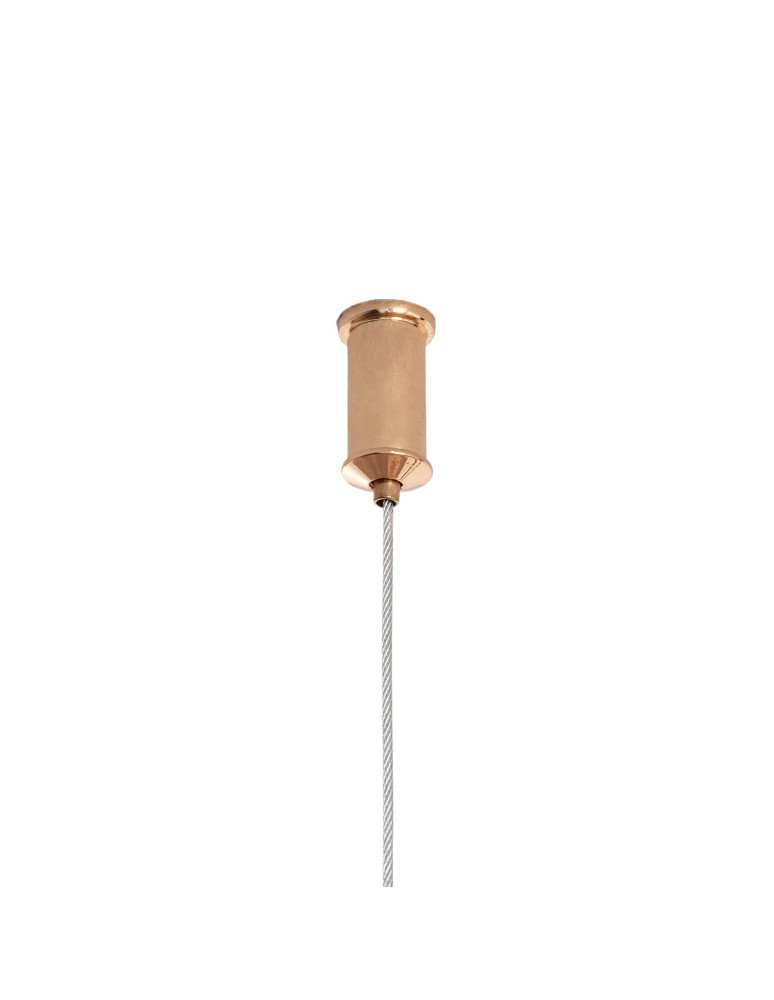 Pendant lamps - Abruzzo Gold 2.5W 3000K Jacob horizontal glass pendant lamp ABR-LWLJ-3W-3000K - product kolory-swiatla.pl 6