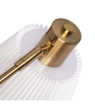 Abruzzo Lampa wisząca żyrandol Złoto biały 3xE14 Dali ABR-Z3XE14-DALI