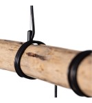 Pendant lamps - Abruzzo Wooden linear pendant lamp 5xE27 Cerveza ABR-LWL-5XE27 - product 3