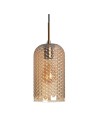 Abruzzo Lampa wisząca szklana bursztynowa E27 Slendore ABR-LWS-A-SLN