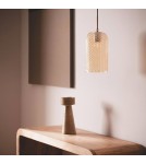 Abruzzo Lampa wisząca szklana bursztynowa E27 Slendore ABR-LWS-A-SLN