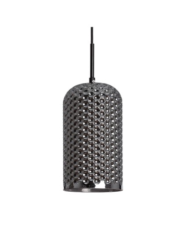 Abruzzo Grey E27 Slendore glass pendant lamp ABR-LWS-C-SLN