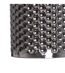 Abruzzo Lampa wisząca szklana szara E27 Slendore ABR-LWS-C-SLN