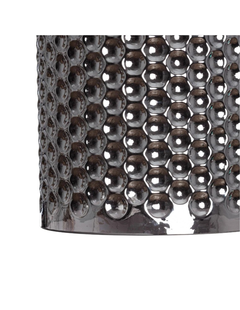 Abruzzo Lampa wisząca szklana szara E27 Slendore ABR-LWS-C-SLN