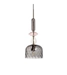 Pendant lamps - Abruzzo Glass pendant lamp E27 Riflesso Koloreno ABR-LWS-RIF - product 1