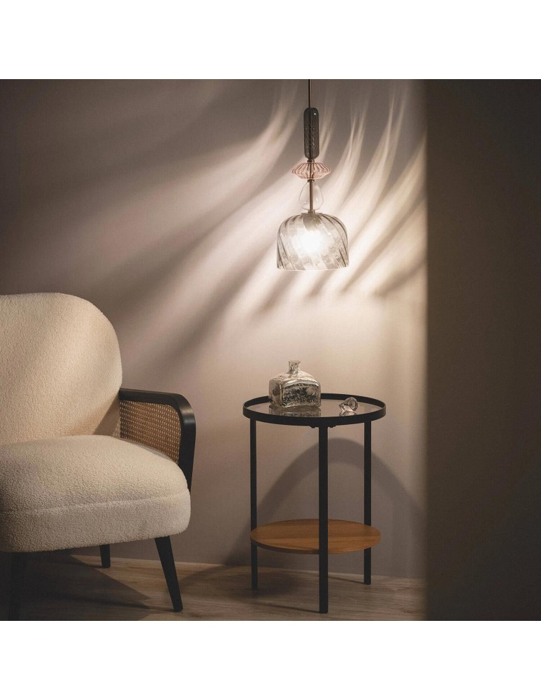 Abruzzo Lampa wisząca szklana E27 Riflesso Koloreno ABR-LWS-RIF