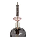 Abruzzo Lampa wisząca szklana E27 Riflesso Koloreno ABR-LWS-RIF