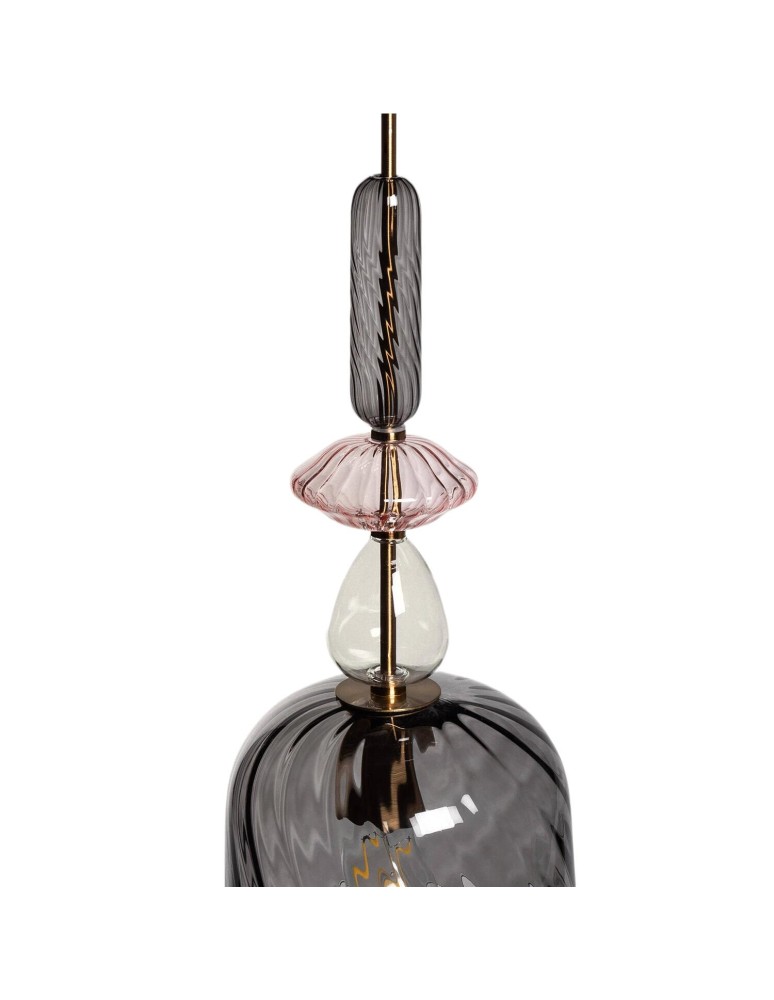 Abruzzo Lampa wisząca szklana E27 Riflesso Koloreno ABR-LWS-RIF