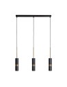 View Abruzzo Pendant lamp 3xGu10 black 65cm Stella ABR-LWL-3XGU10