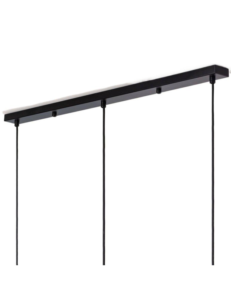 Pendant lamps - Abruzzo Pendant lamp 3xGu10 black 65cm Stella ABR-LWL-3XGU10 - product kolory-swiatla.pl 7