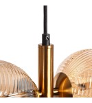 Pendant lamps - Abruzzo Amber 4xG9 Sogno glass pendant lamp ABR-LWS-4XG9 - product 2