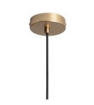 Pendant lamps - Abruzzo Amber E27 glass pendant lamp Ø20cm Incanto ABR-LWS-A-INC - product 3