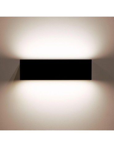 Abruzzo Lampa zewnętrzna ścienna kinkiet 10W dwustronny czarny 3000K Azzurra ABR-LZKO-10W-3000K - produkt 2