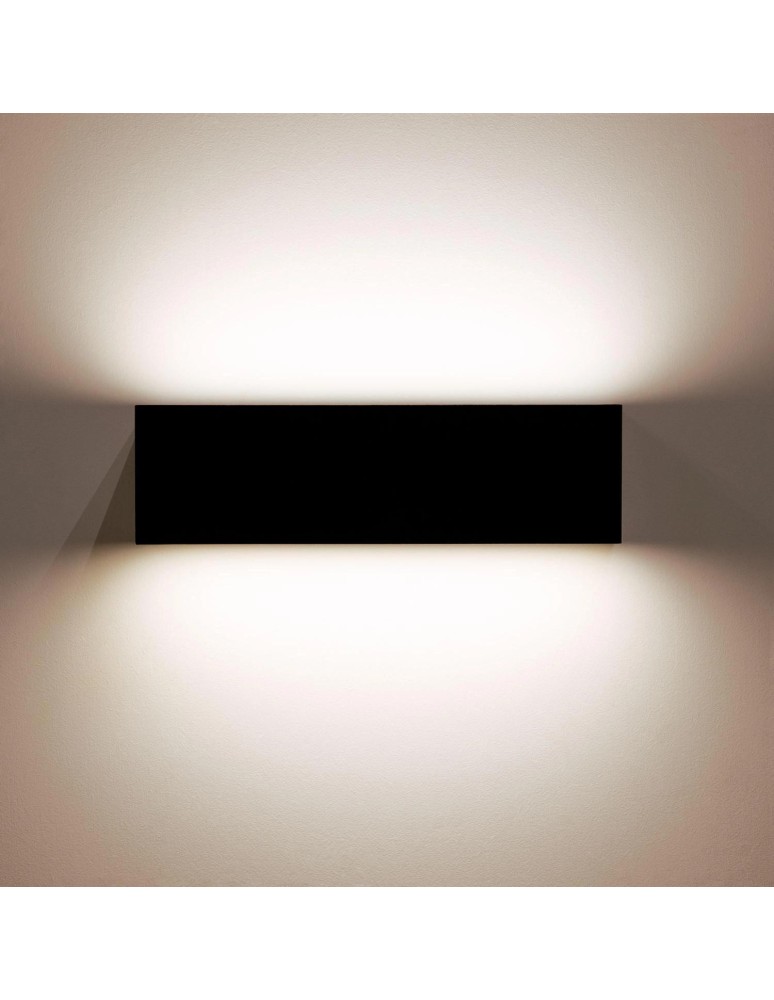 Outdoor wall lamps - Abruzzo Outdoor wall lamp wall sconce 10W double-sided black 3000K Azzurra ABR-LZKO-10W-3000K - product kolory-swiatla.pl 2