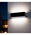 Outdoor wall lamps - Abruzzo Outdoor wall lamp wall sconce 10W double-sided black 4000K Azzurra ABR-LZKO-10W-4000K - product 3