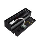 Abruzzo Lampa zewnętrzna ścienna kinkiet 10W dwustronny czarny 4000K Azzurra ABR-LZKO-10W-4000K