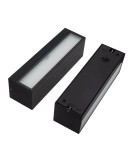 Abruzzo Lampa zewnętrzna ścienna kinkiet 10W dwustronny czarny 4000K Azzurra ABR-LZKO-10W-4000K