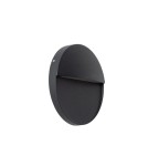 Outdoor wall lamps - Abruzzo Outdoor black round wall lamp IP54 6W CCT Lunaria ABR-LZKO-C - product 1