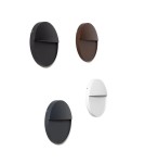 Outdoor wall lamps - Abruzzo Outdoor wall lamp white round IP54 6W CCT Lunaria ABR-LZKO-B - product 4