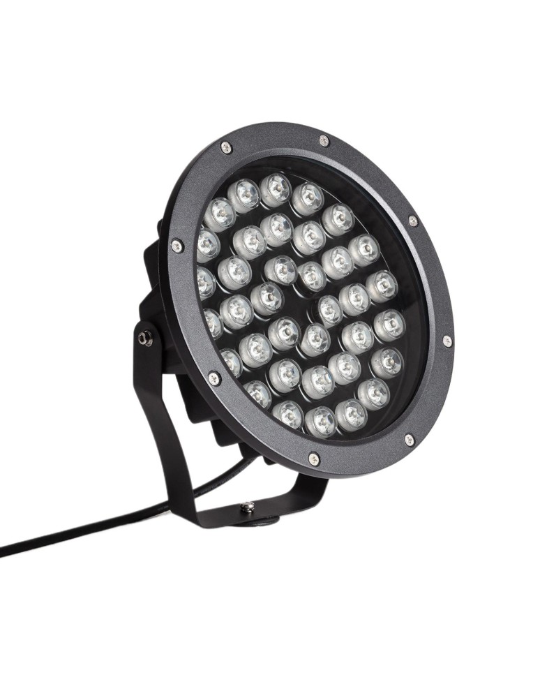 Abruzzo Naświetlacz zewnętrzny LED IP65 36W z bolcem 3000K Rosabella ABR-RZR-36W