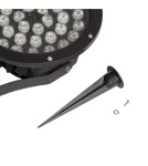 Abruzzo Naświetlacz zewnętrzny LED IP65 24W z bolcem 3000K Rosabella ABR-RZR-24W