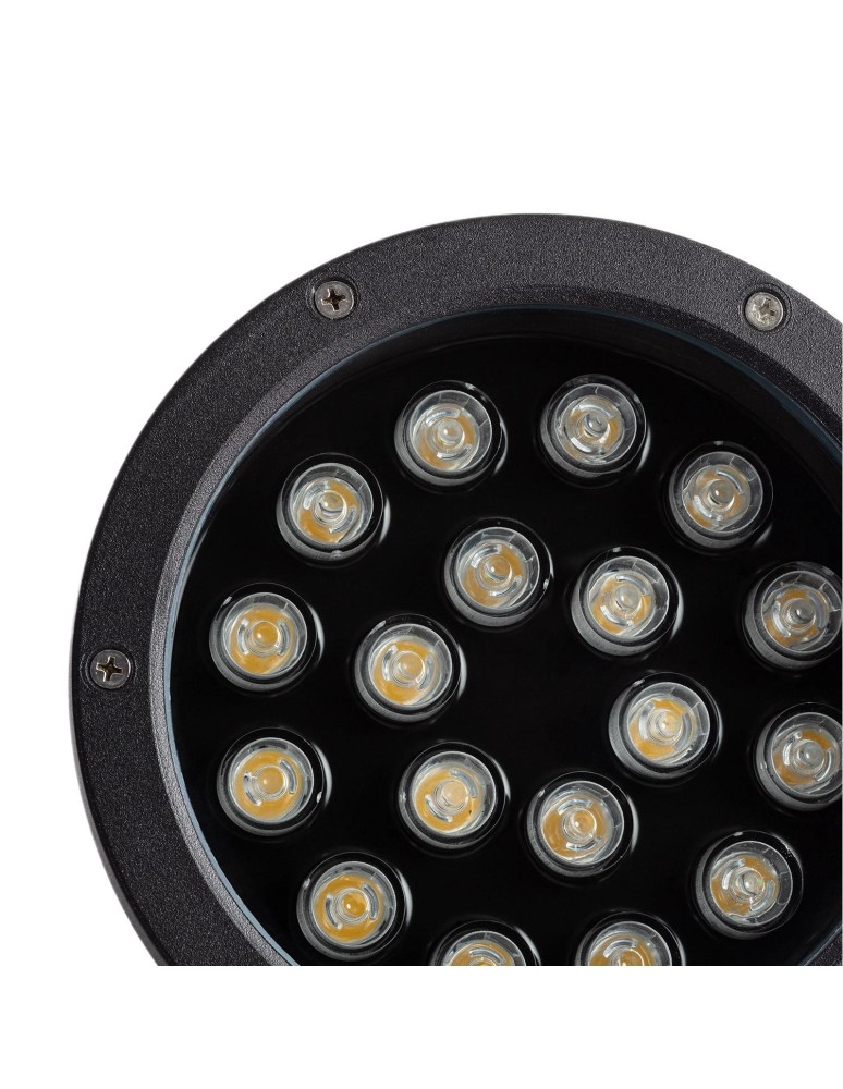 Outdoor spotlights and floodlights - Abruzzo Outdoor LED floodlight IP65 18W with bolt 3000K Rosabella ABR-RZR-18W - product kolory-swiatla.pl 3