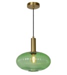 Green pendant lamps - Lucide MALOTO Pendant 1xE27 green 45386/30/33 - product 1