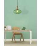 Green pendant lamps - Lucide MALOTO Pendant 1xE27 green 45386/30/33 - product 5