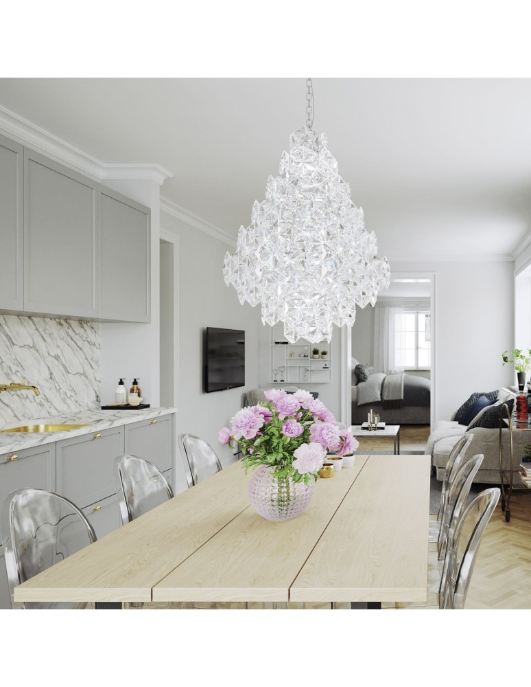 Glamour pendant lamps - By Rydens Pendant lamp 4200940-6510 Monarque Grande Ø57cm - product kolory-swiatla.pl 2