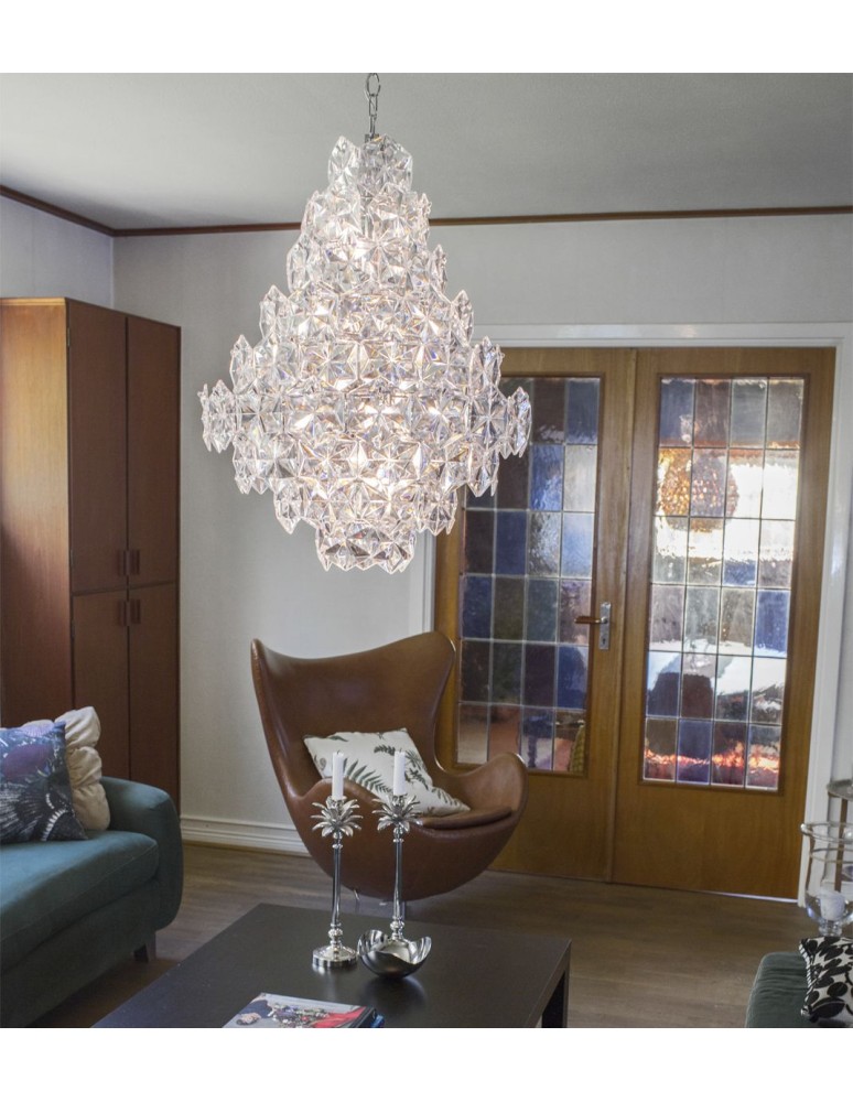 Glamour pendant lamps - By Rydens Pendant lamp 4200940-6510 Monarque Grande Ø57cm - product kolory-swiatla.pl 3