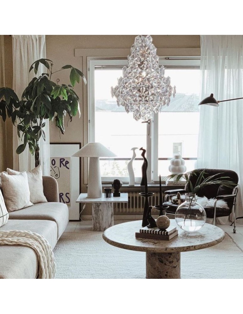 Glamour pendant lamps - By Rydens Pendant lamp 4200940-6510 Monarque Grande Ø57cm - product kolory-swiatla.pl 5