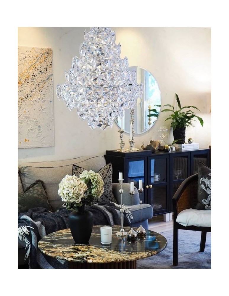 Glamour pendant lamps - By Rydens Pendant lamp 4200940-6510 Monarque Grande Ø57cm - product kolory-swiatla.pl 7