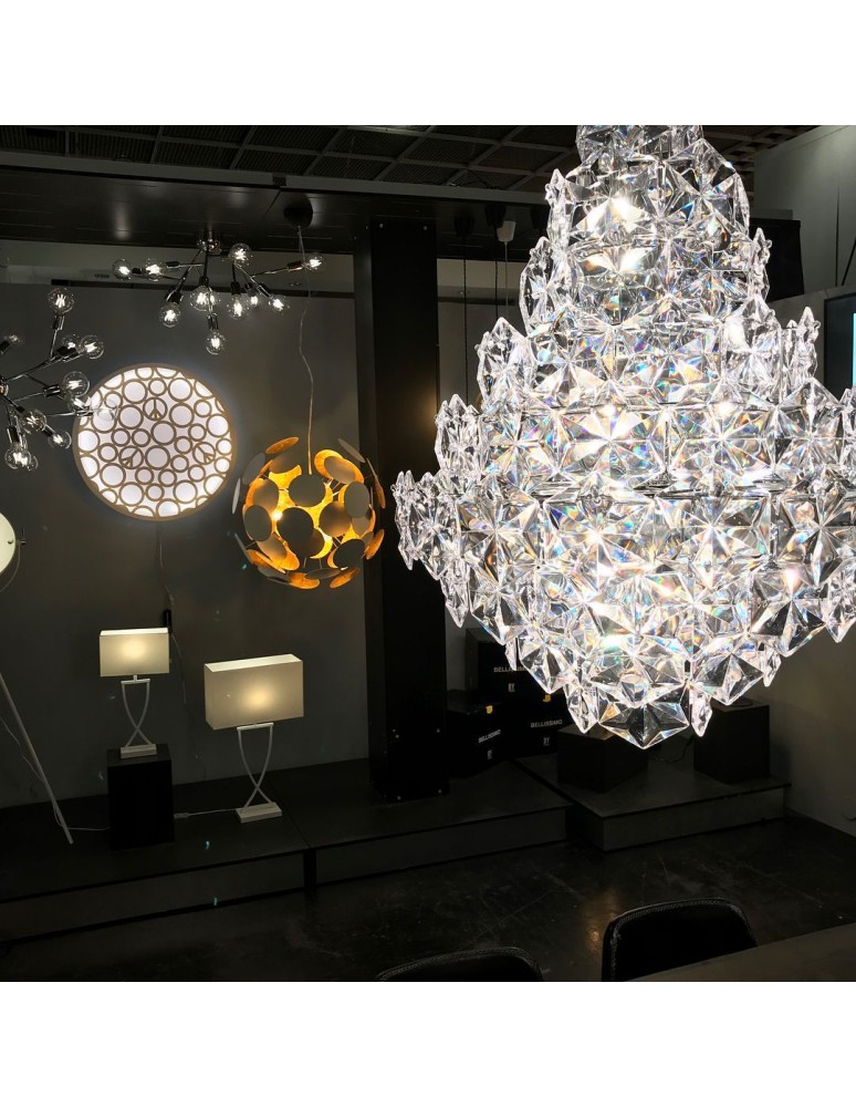 Glamour pendant lamps - By Rydens Pendant lamp 4200940-6510 Monarque Grande Ø57cm - product kolory-swiatla.pl 8