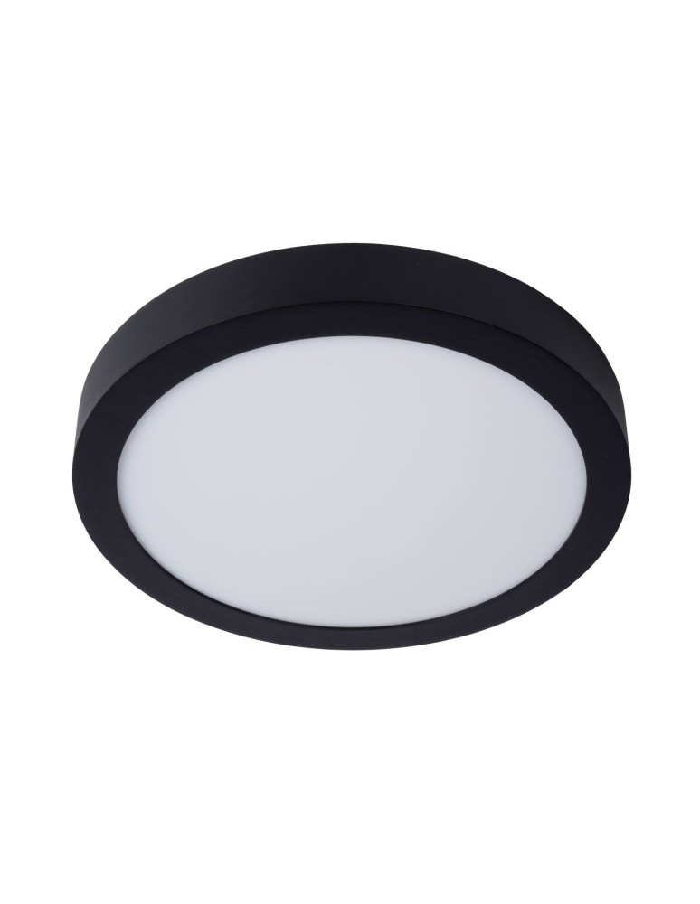 Hermetic plafonds - Lucide BRICE-LED LED Ceiling Black 28116/30/30 - product kolory-swiatla.pl 3