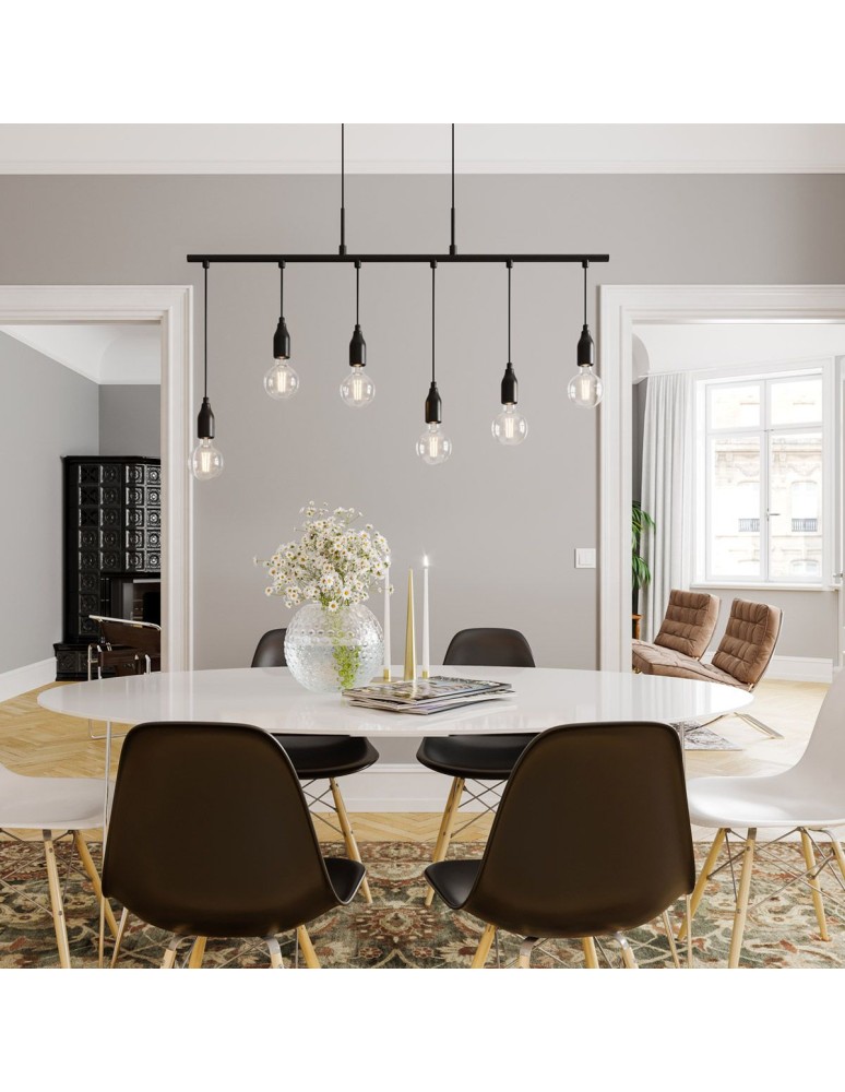 Loft pendant lamps - By Rydens Pendant lamp 4201530-4002 Skyline 6-l - product kolory-swiatla.pl 2