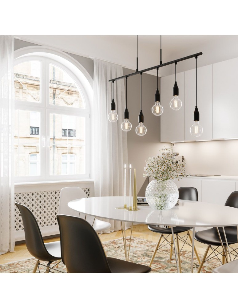 Loft pendant lamps - By Rydens Pendant lamp 4201530-4002 Skyline 6-l - product kolory-swiatla.pl 4