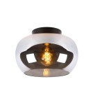Ceiling lamps - Lucide JUDI Ceiling 1xE27 grey black 45177/30/65 - product 1