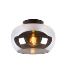 Ceiling lamps - Lucide JUDI Ceiling 1xE27 grey black 45177/30/65 - product 2