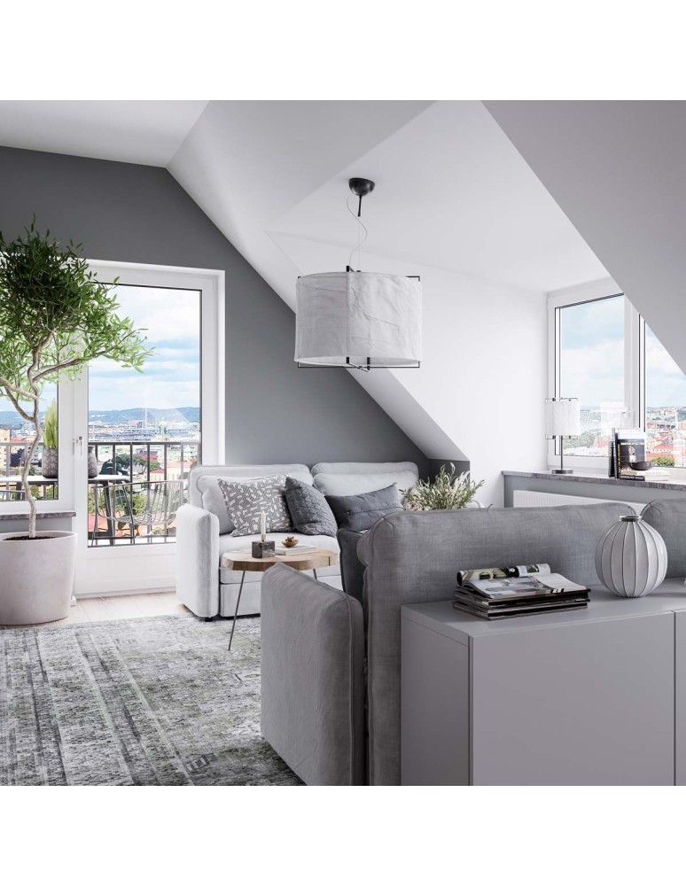 Pendant lamps - By Rydens Pendant lamp 4201950-5000 Softy Ø 60 - product kolory-swiatla.pl 2