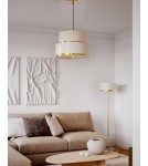 Pendant lamps - By Rydens Marcel pendant lamp Ø50 cm brass/white - product 6