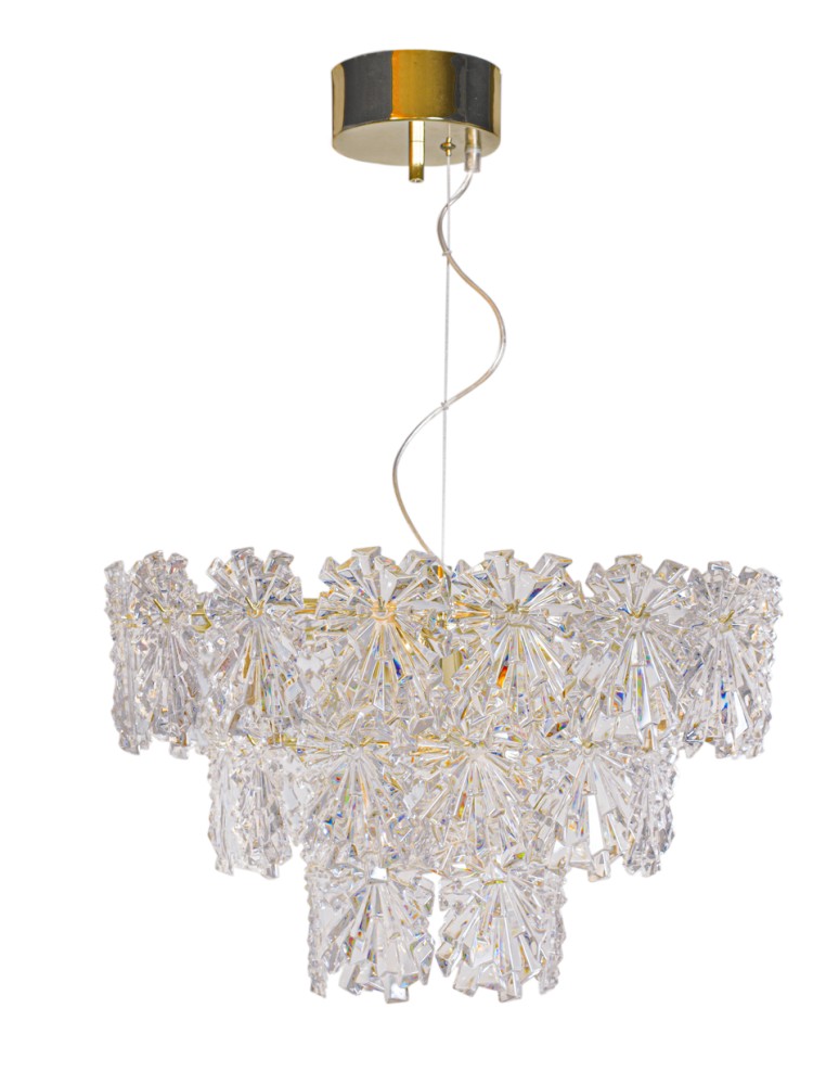 By Rydens Lampa wisząca Lorraine Ø51,5cm kryształowa By Rydens Lampa wisząca Lorraine Ø51,5cm kryształowa