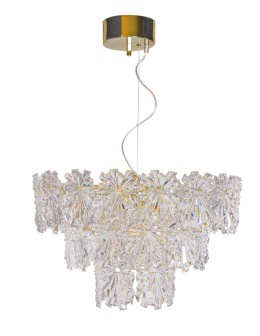 By Rydens Lampa wisząca Lorraine Ø51,5cm kryształowa