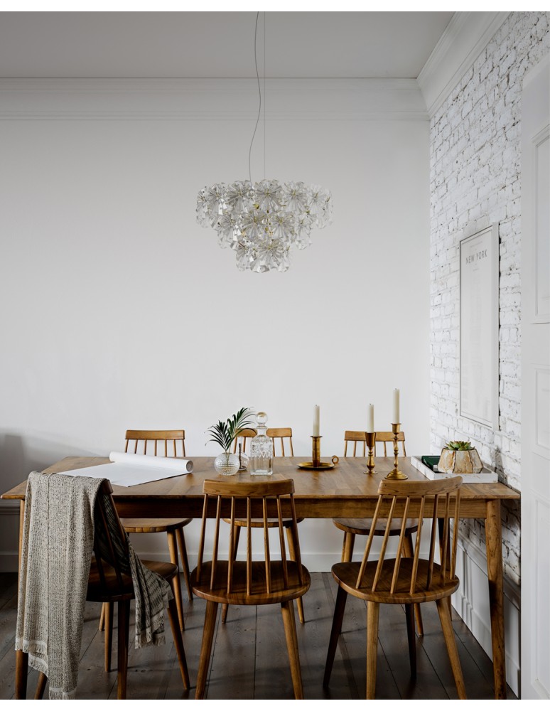 Glamour pendant lamps - By Rydens Lorraine Ø51.5cm crystal pendant lamp - product kolory-swiatla.pl 3