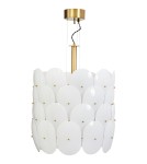 By Rydens Lampa wisząca Omlot Ø50 biały/miedziany By Rydens Lampa wisząca Omlot Ø50 biały/miedziany