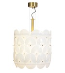 Glamour pendant lamps - By Rydens Omlot pendant lamp Ø50 white/copper - product 5