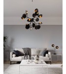 By Rydens Lampa wisząca Turno 4202080-4002 matowy czarny By Rydens Lampa wisząca Turno 4202080-4002 matowy czarny