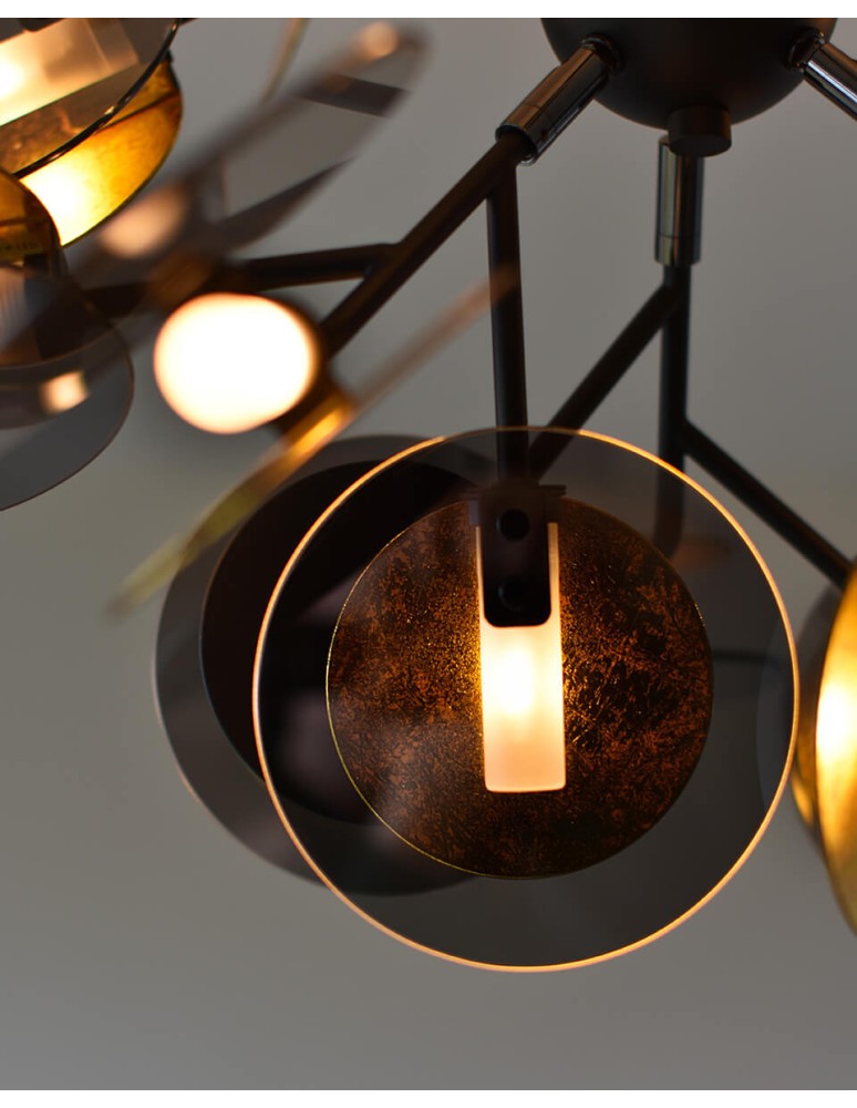 Pendant lamps - By Rydens Turno pendant lamp 4202080-4002 matte black - product kolory-swiatla.pl 5