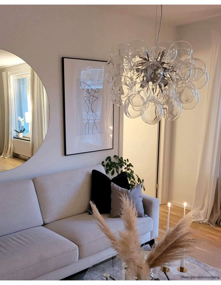 Designer pendant lamps - By Rydens Gross pendant lamp 4200440-7002 50cm transparent - product kolory-swiatla.pl 3